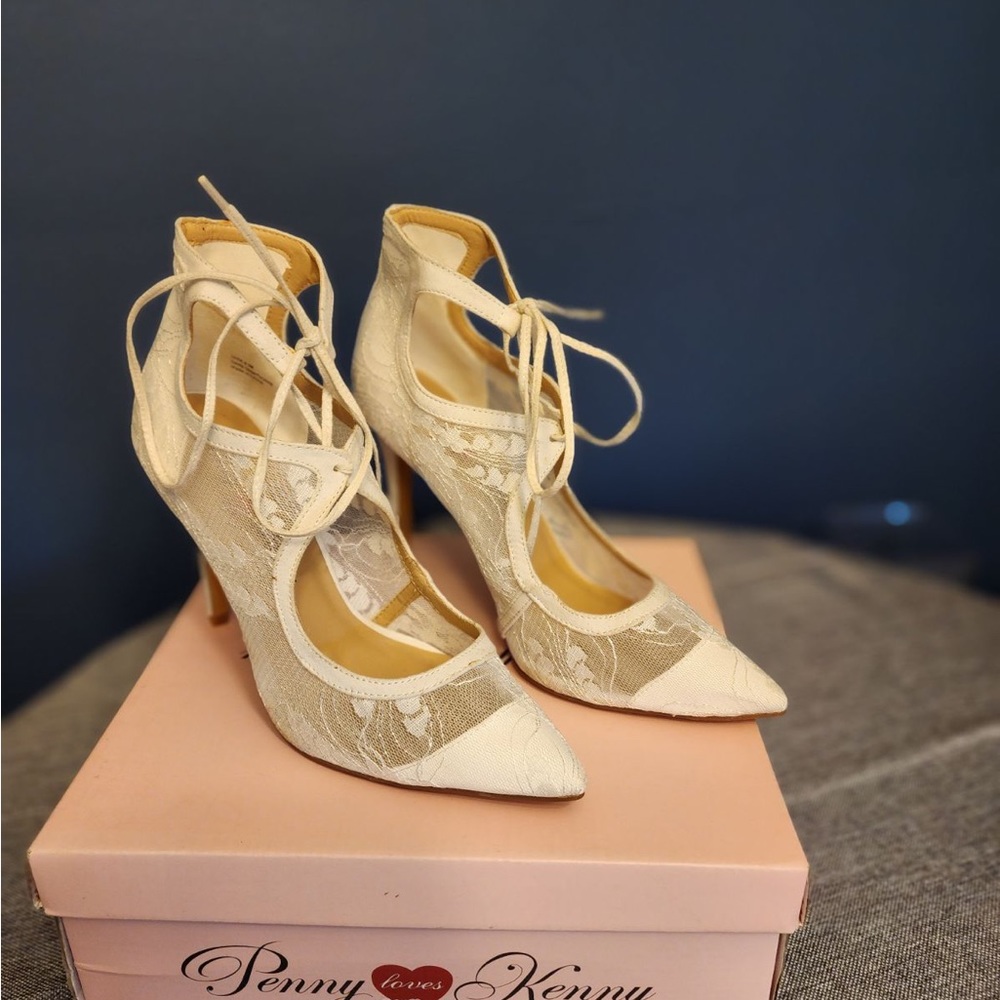 Lace-Up Stilettos
